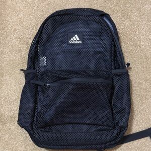 Adidas Black Mesh Backpack